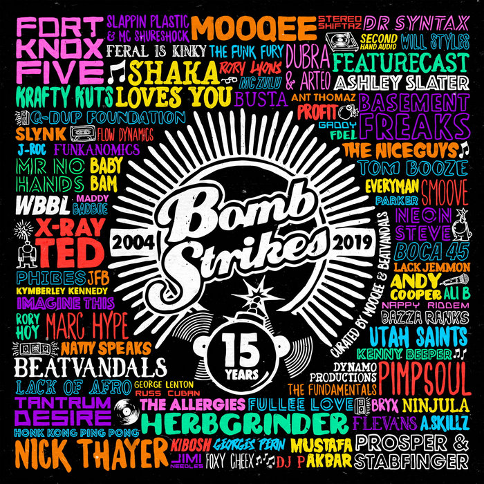 Bombstrikes – Bombstrikes: 15 Years (Curated by Mooqee & Beatvandals)