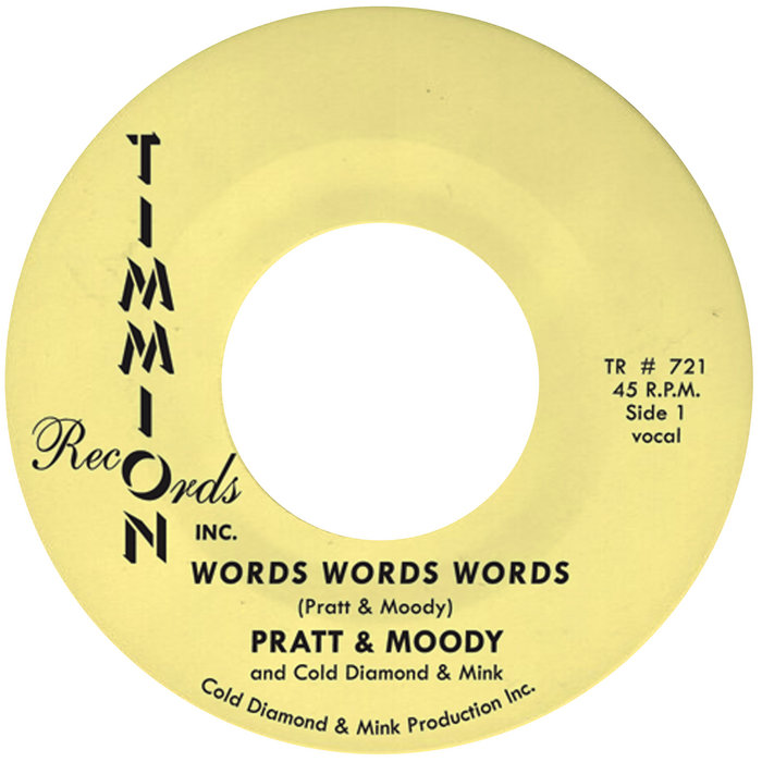 Timmion Records – Words Words Words