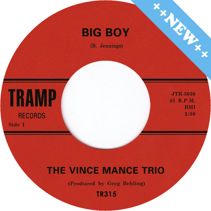 VINCE MANCE TRIO – Big Boy