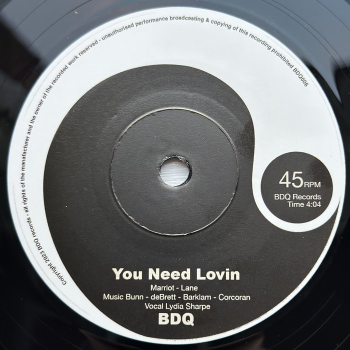 BDQ Records – You Need Lovin Vocal