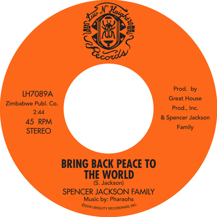 The Pharaohs – Bring Back Peace To The World