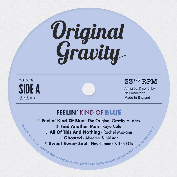 The Original Gravity Allstars – Feelin' Kind Of Blue