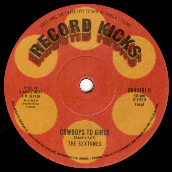 The Sextones – Cowboys to Girls / You’re So Fine