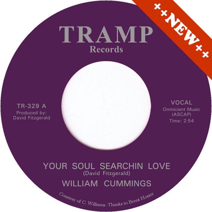 WILLIAM CUMMINGS – Your Soul Searchin' Love