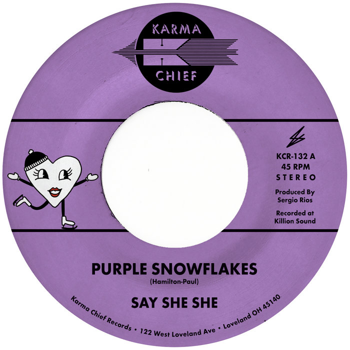 Say She She – Purple Snowflakes