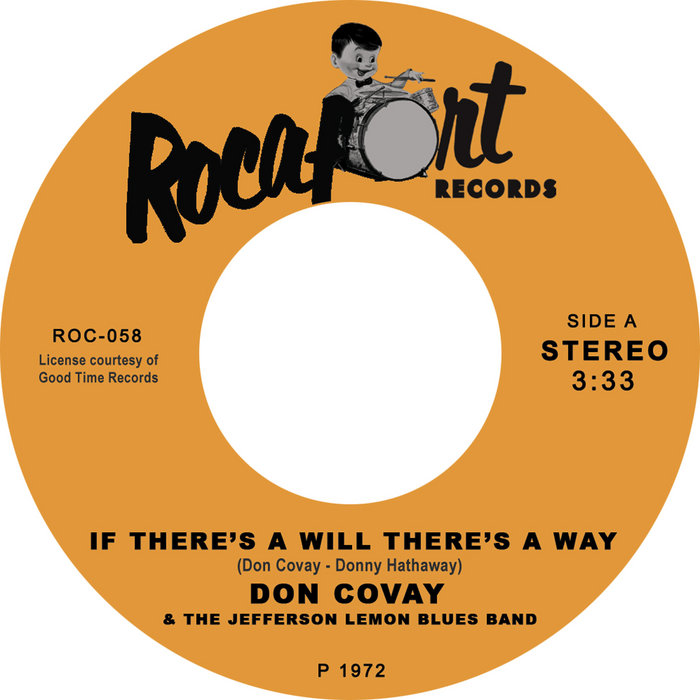 Don Covay And The Jefferson Lemon Blues Band – If There's A Will There's A Way