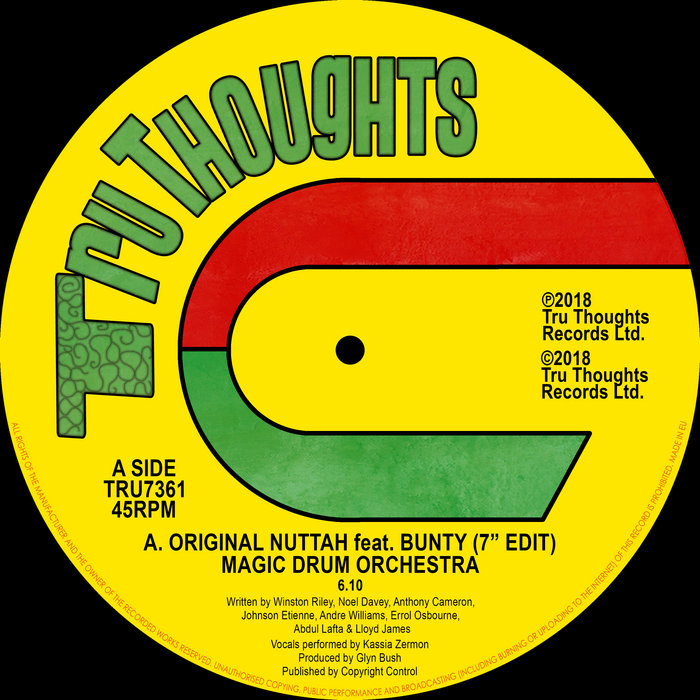 Magic Drum Orchestra – Magic Drum Orchestra – Original Nuttah feat. Bunty [7