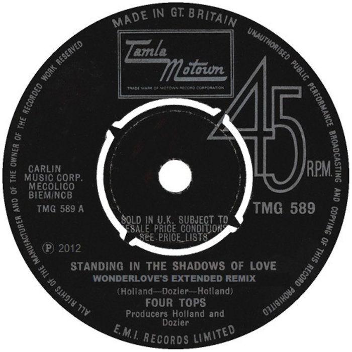 The Four Tops – Standing In The Shadows Of Love (Wonderlove's Extended Remix)