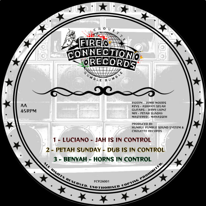 luciano, marky lyrical,benyah, petah sunday – Fire connection records (luciano, marky lyrical,benyah, petah sunday) physical release -humble rumble and chouette records-warning no digital
