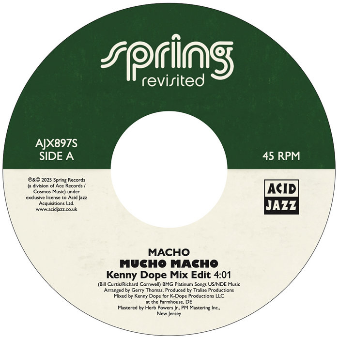 Macho – Mucho Macho (Kenny Dope Mix Edit)