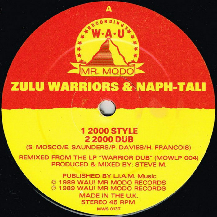Zulu Warriors & Naph-Tali – 2000 Dub Inna Warrior Style